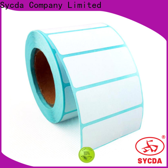 Sycda self stick labels factory for supermarket