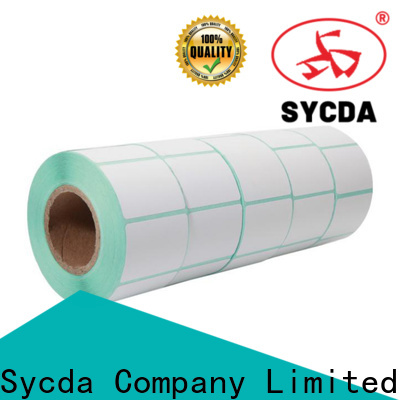 Sycda 30mm sticky label printing design for hospital