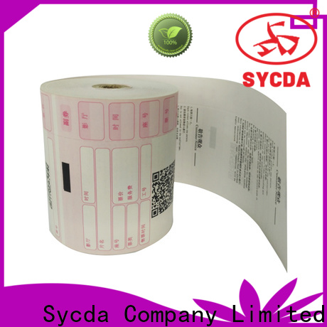 Sycda receipt rolls factory price for retailing system