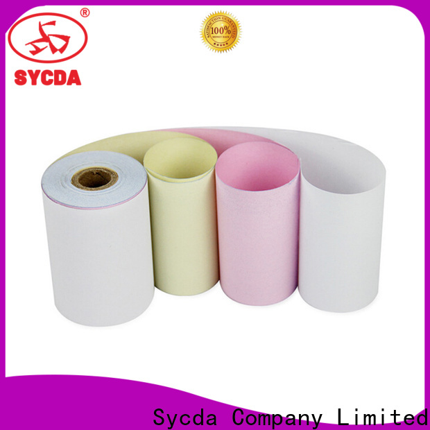 Sycda 3 plys carbonless paper series for banking