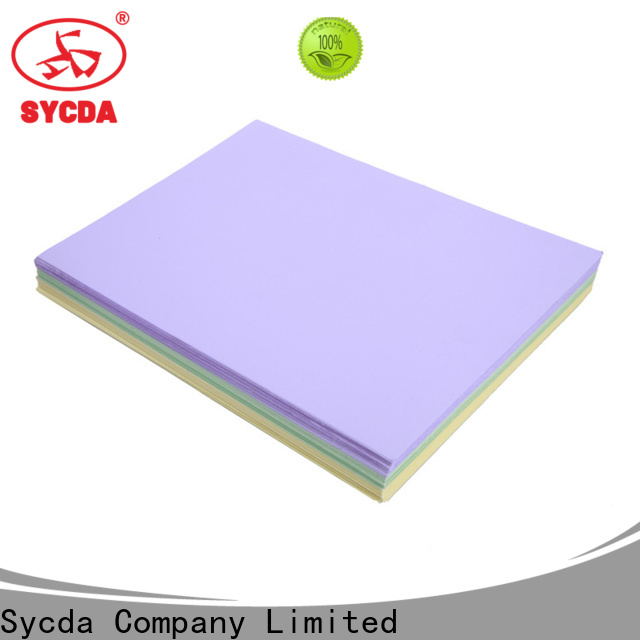 Sycda practical woodfree uncoated paper personalized for sale