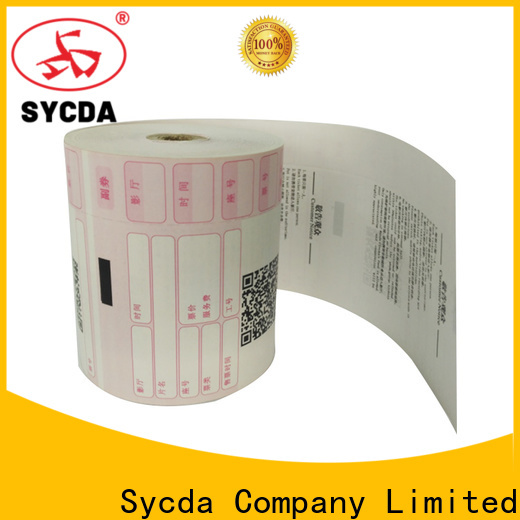 110mm credit card rolls factory price for cashing system