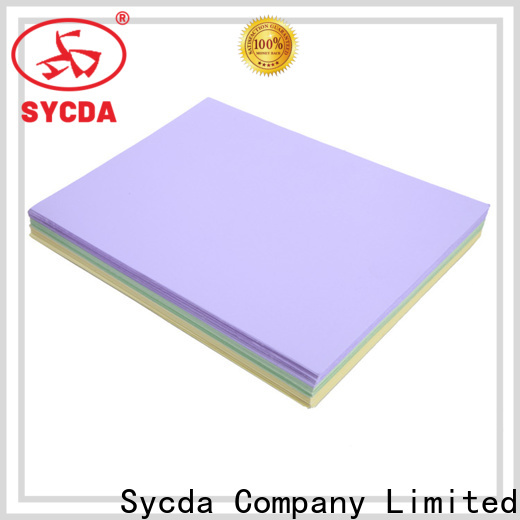 Sycda durable woodfree uncoated paper personalized for sale
