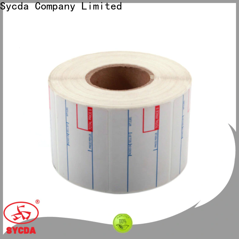 Sycda thermal labels factory for aviation field