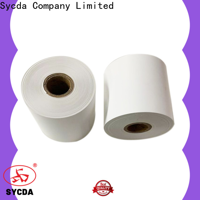 Sycda waterproof thermal paper roll price wholesale for movie ticket