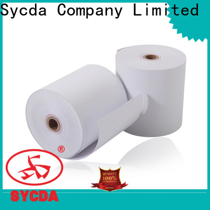 Sycda synthetic thermal paper rolls personalized for retailing system