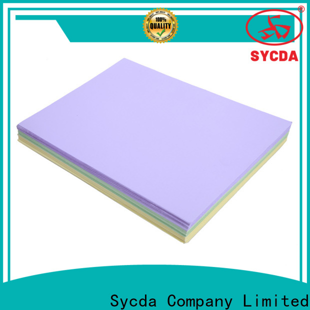 Sycda quality woodfree paper wholesale for industry
