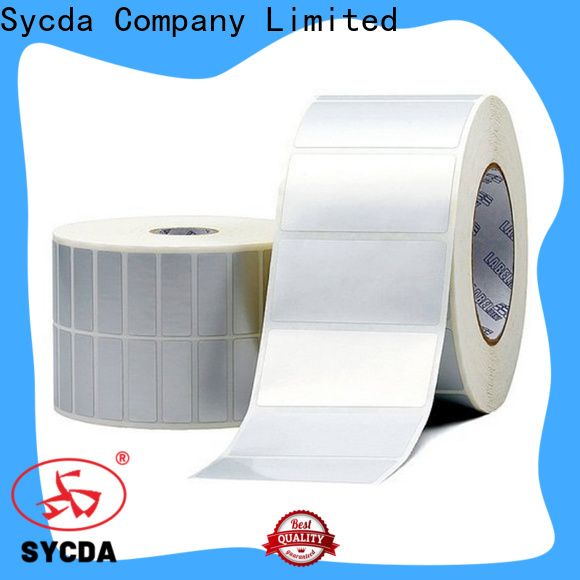Sycda sticky label printing factory for banking