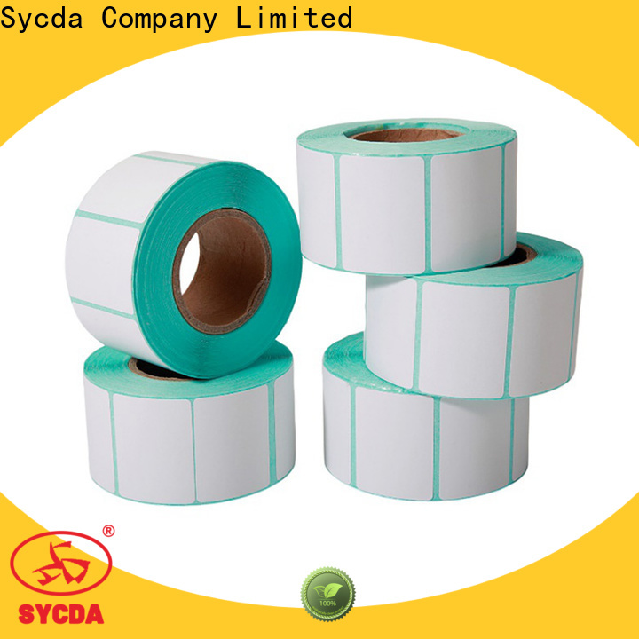 Sycda silver stick on labels with good price for supermarket