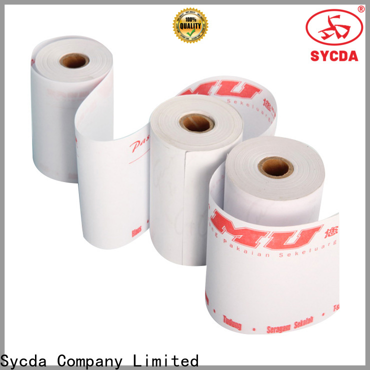 Sycda thermal paper personalized for receipt