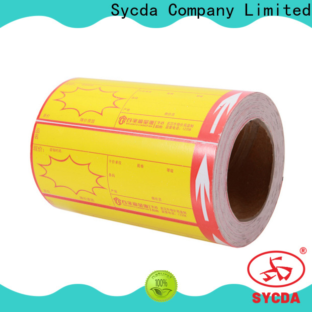 Sycda thermal labels atdiscount for logistics