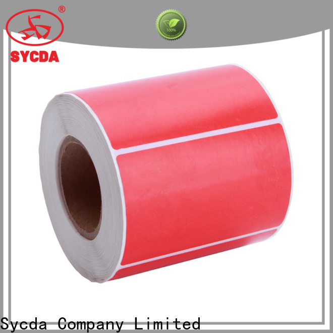 Sycda transparent self adhesive stickers factory for aviation field