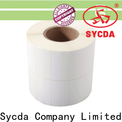 Sycda white adhesive labels factory for aviation field