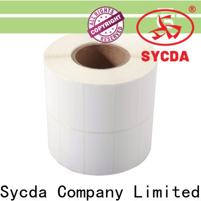 Sycda white adhesive labels factory for aviation field