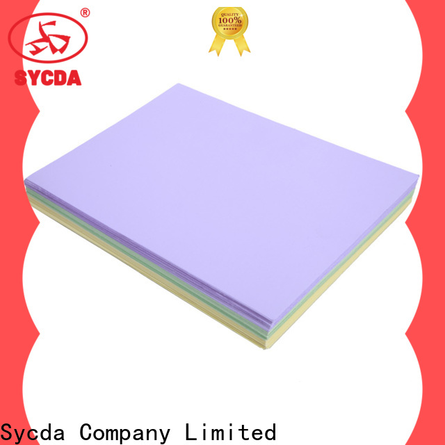 Sycda coated woodfree paper personalized for commercial