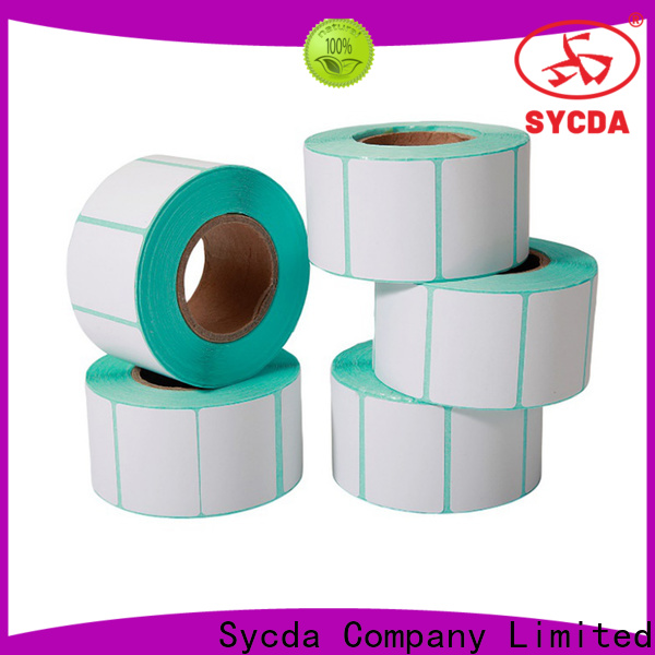 Sycda stick on labels design for logistics