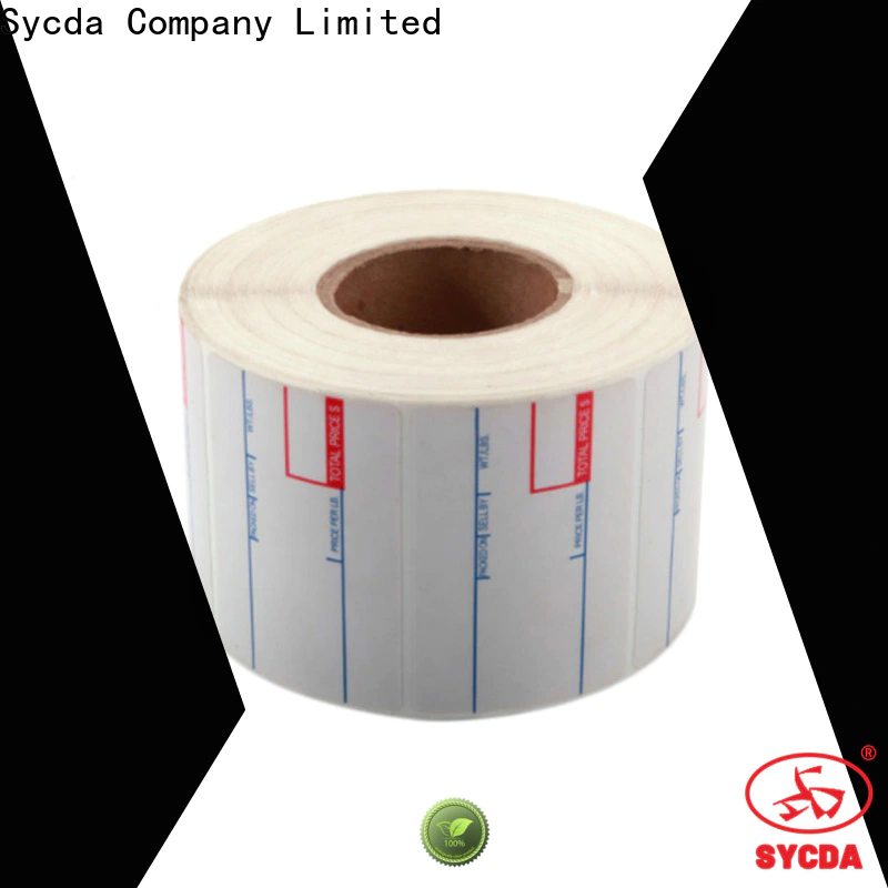 Sycda stick on labels with good price for aviation field