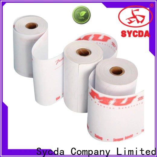 Sycda pos paper rolls factory price for hospitals