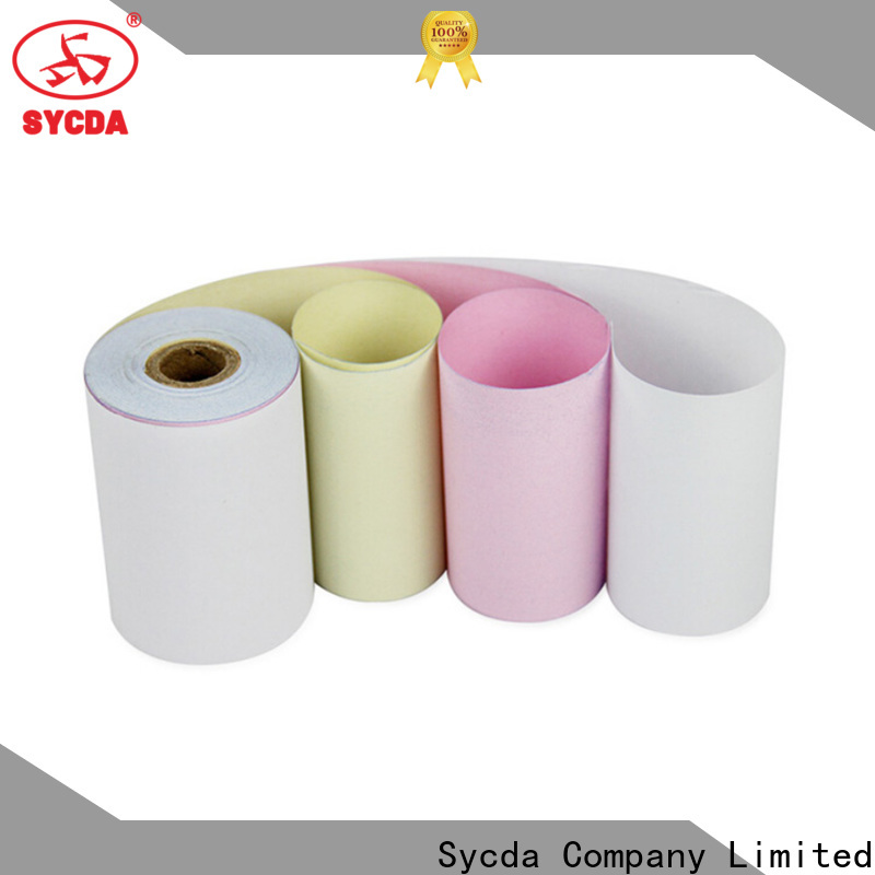 Sycda umbo roll  carbonless paper customized for hospital