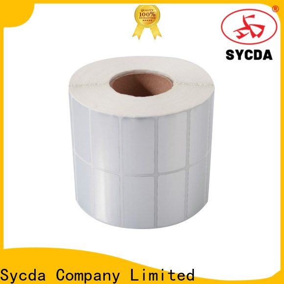 Sycda bright self adhesive paper factory for supermarket