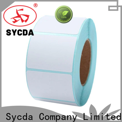 Sycda matte printed self adhesive labels factory for supermarket