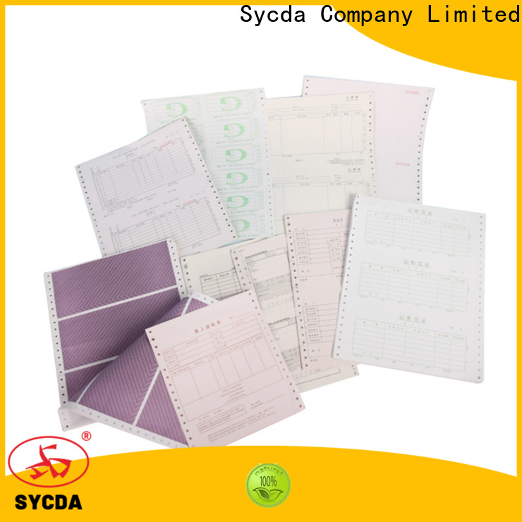 Sycda umbo roll  2 plys ncr paper customized for banking