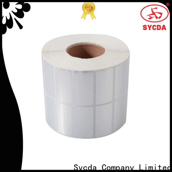 Sycda 40mm label paper factory for supermarket
