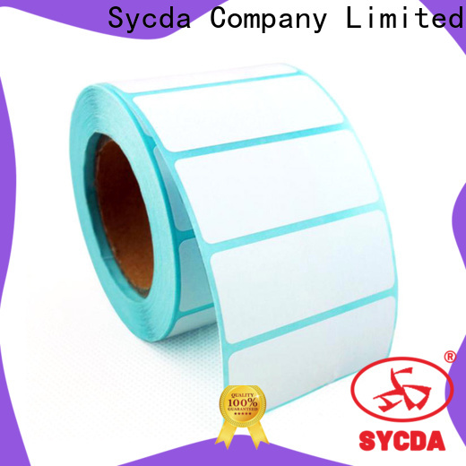 Sycda printed labels design for supermarket