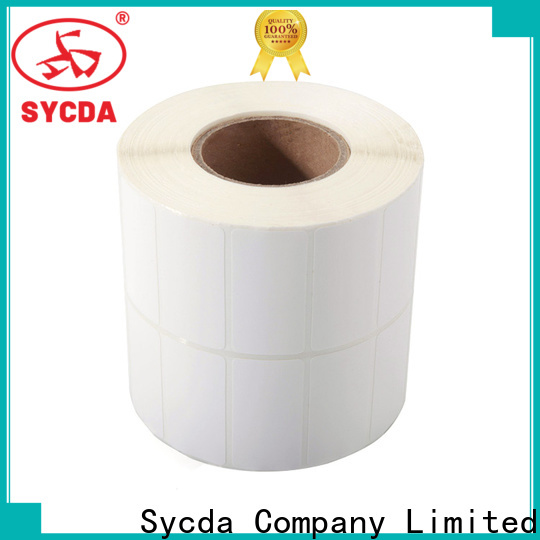 Sycda 55mm roll labels design for supermarket