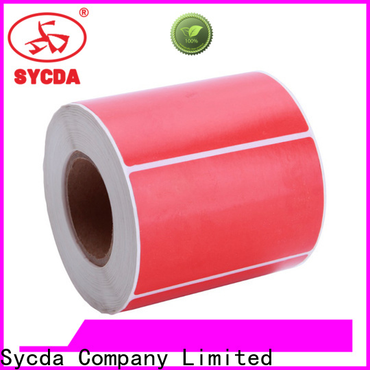 Sycda dyed sticky labels factory for logistics