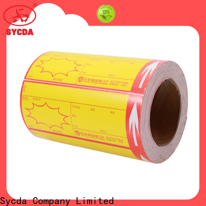 matte printed adhesive labels factory for aviation field