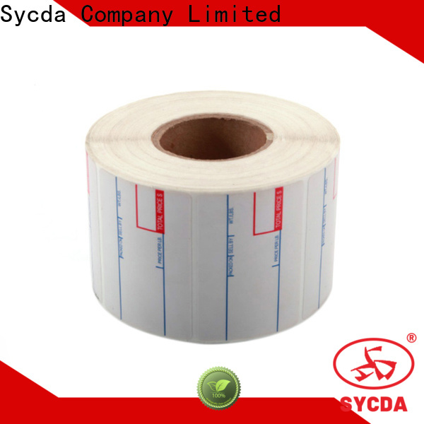 Sycda thermal labels factory for supermarket