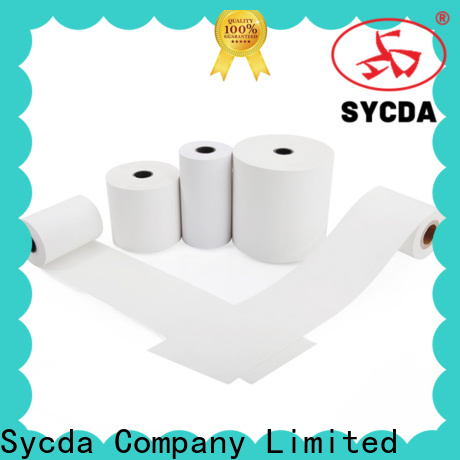 Sycda waterproof pos thermal paper personalized for receipt