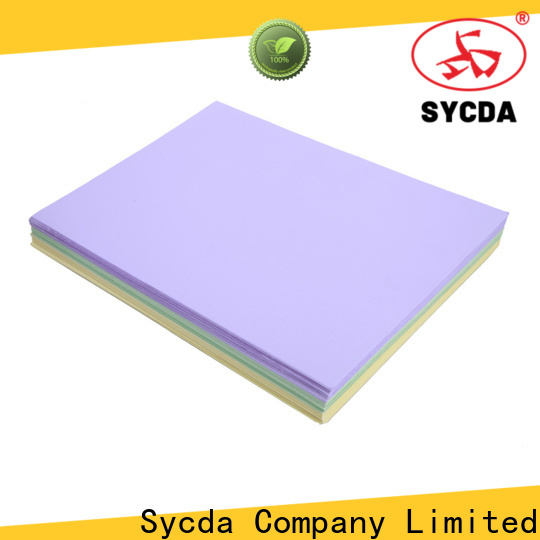 Sycda practical woodfree uncoated paper personalized for industrial