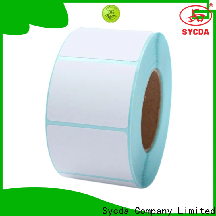 Sycda woodfree stick labels factory for logistics