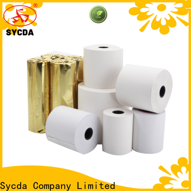 Sycda waterproof register rolls personalized for lottery
