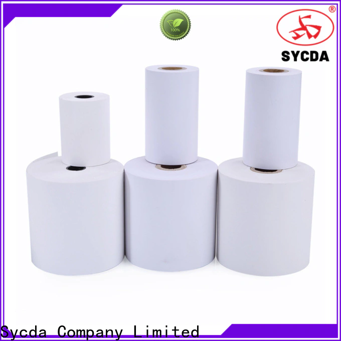 Sycda receipt paper roll personalized for lottery