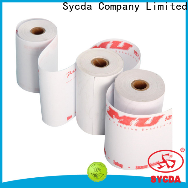 Sycda thermal printer rolls supplier for lottery