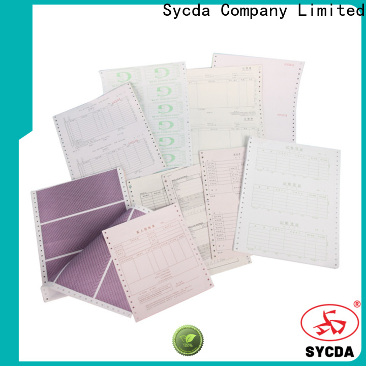 Sycda blank carbonless paper directly sale for computer