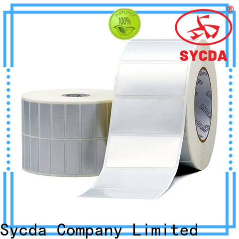 Sycda white adhesive labels atdiscount for aviation field