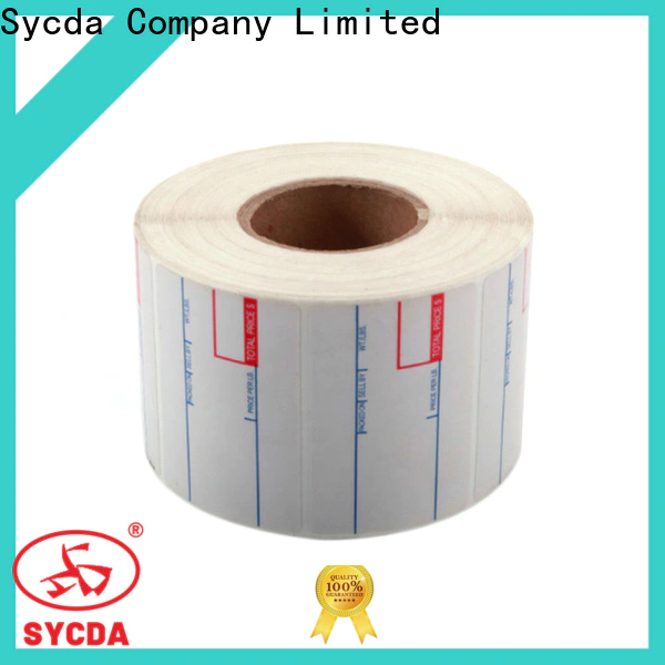 Sycda self adhesive stickers with good price for logistics