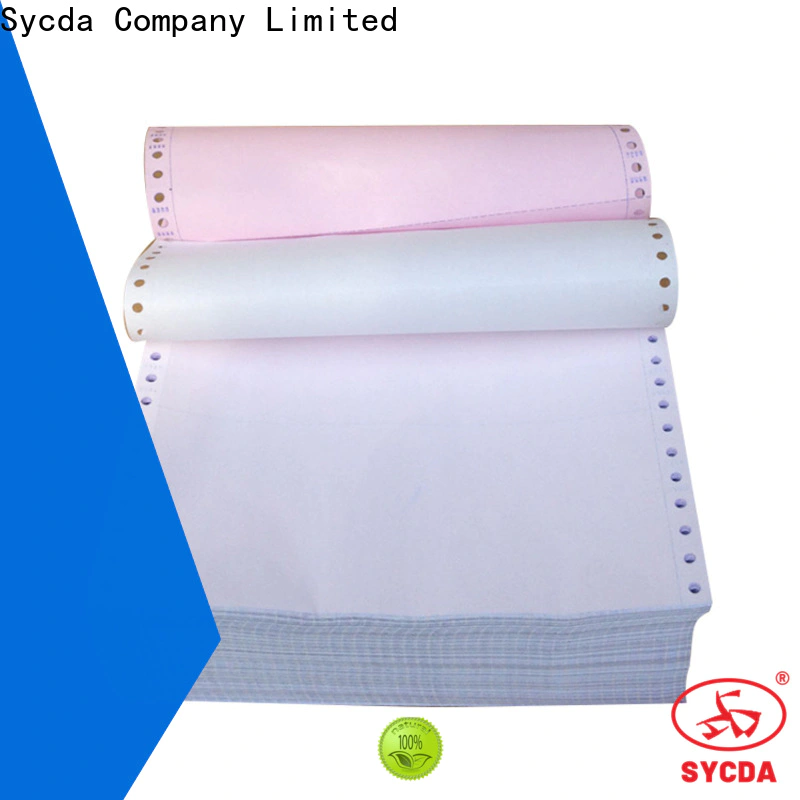 241mm380mm 4 plys ncr paper sheets for banking