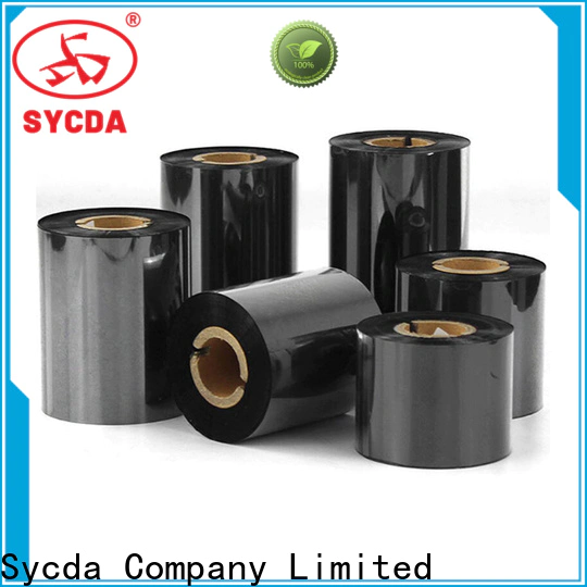Sycda popular wax ribbon factory for thermal paper
