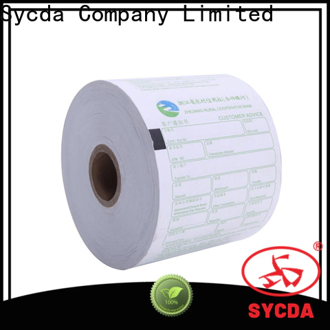 Sycda thermal paper roll price wholesale for hospitals
