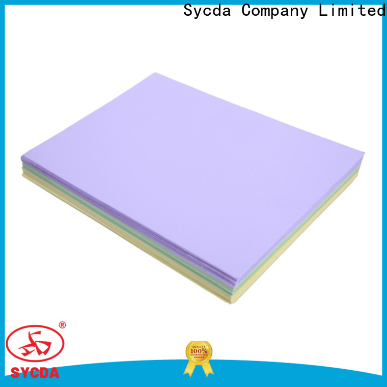 Sycda practical woodfree paper wholesale for industrial