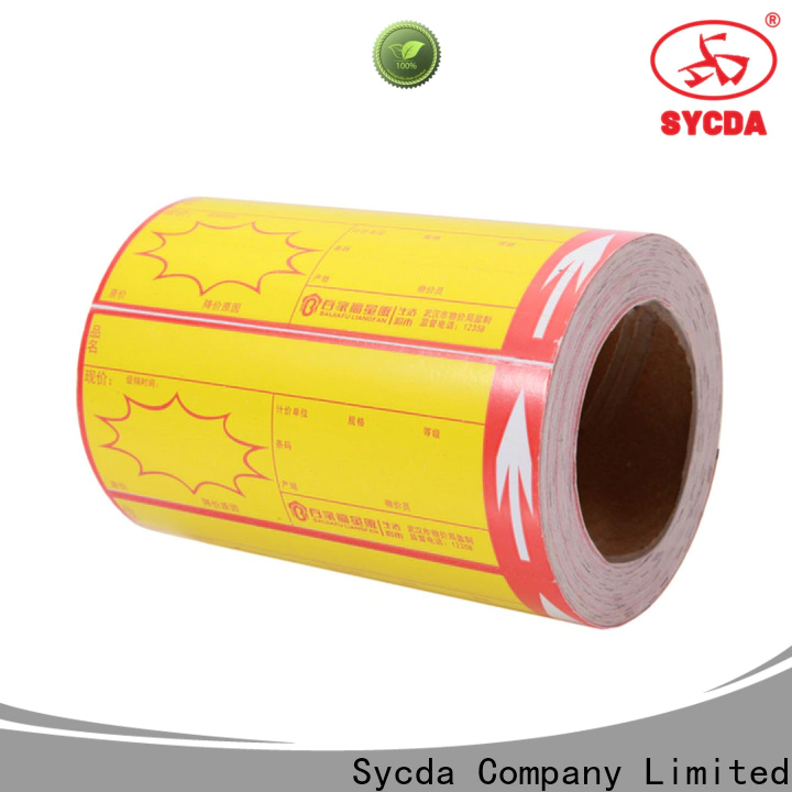 Sycda 40mm adhesive stickers with good price for aviation field