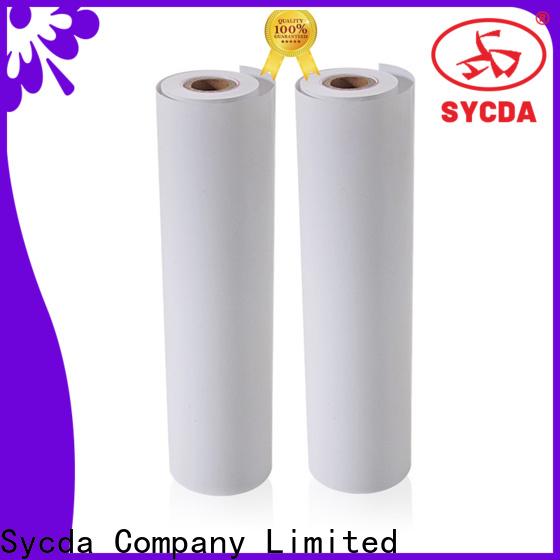 Sycda waterproof receipt paper supplier for lottery