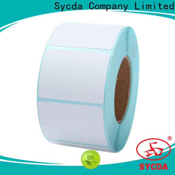 Sycda white self adhesive labels atdiscount for supermarket