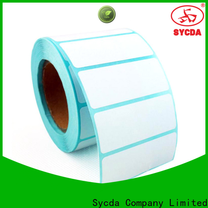 Sycda printed adhesive labels atdiscount for hospital