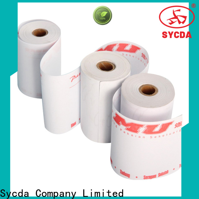 Sycda printer rolls personalized for retailing system